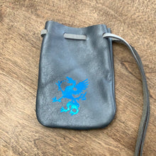 Load image into Gallery viewer, Leather Medicine Pouch Drawstring