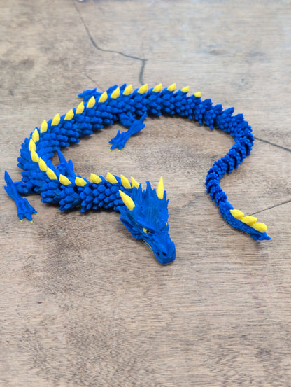 In-house 3D Print in Place Flexi Dragons