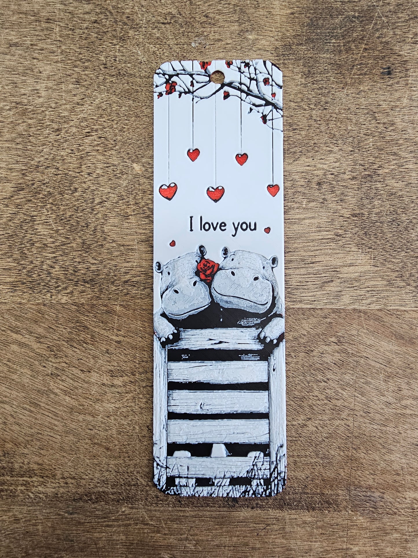 Bookmark 3D Printed In-house