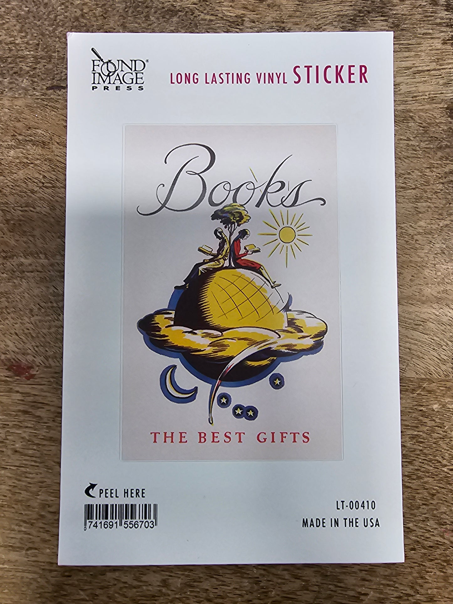 Books Vinyl Stickers
