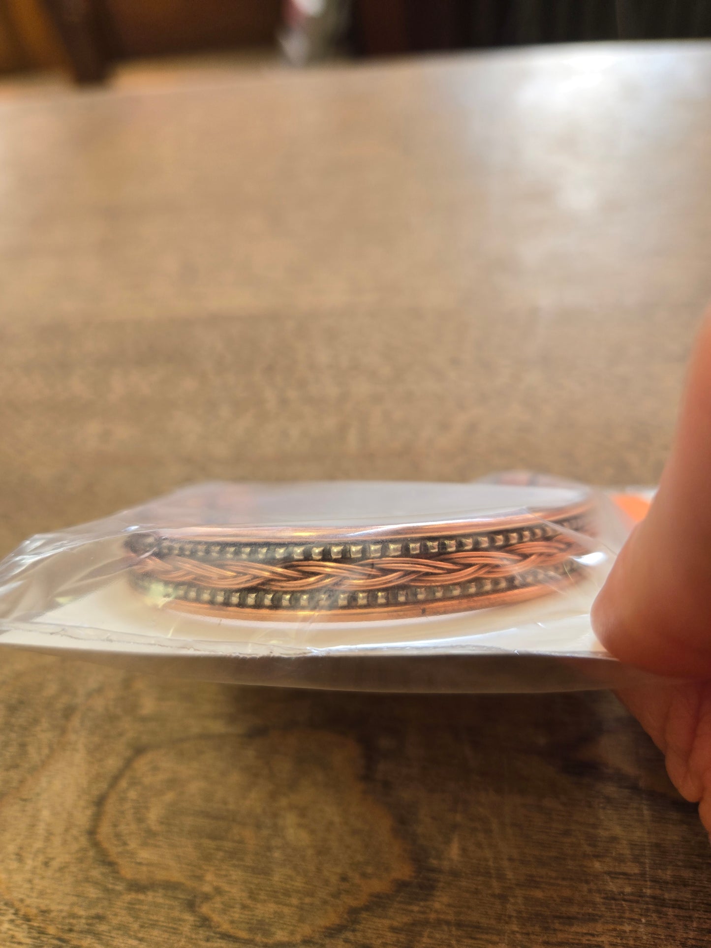 Triloka Copper Magnetic Bracelet Multi-Metal
