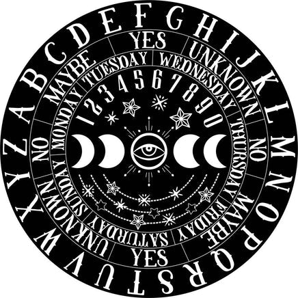 Wooden Pendulum Board - Moon Phases