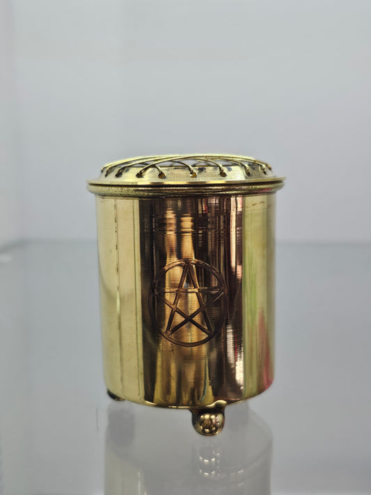 Pentacle Brass Charcoal Burner