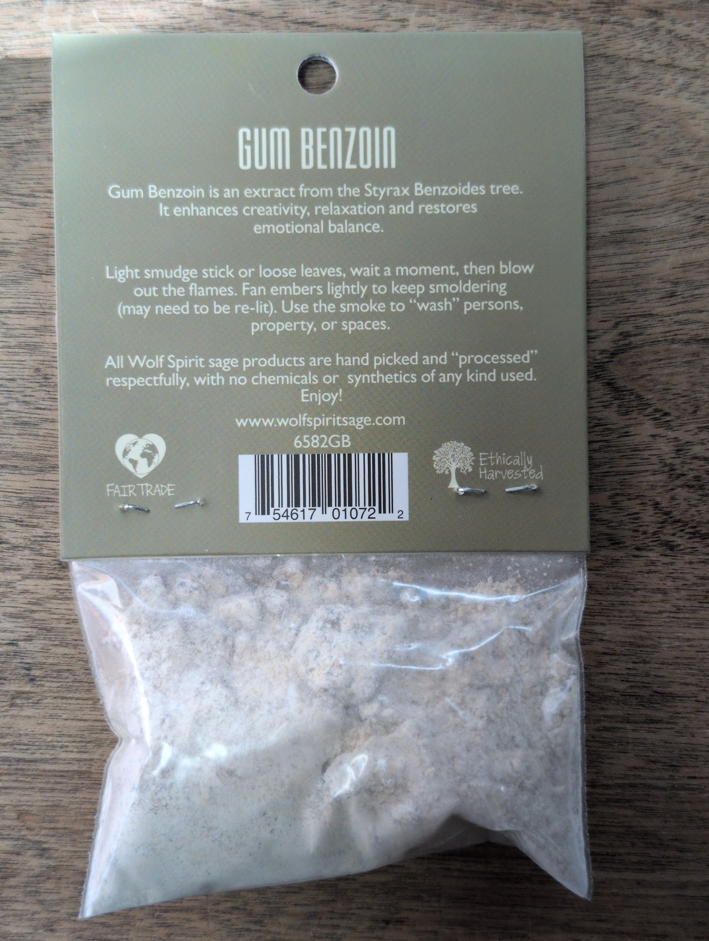 Resin Incense by Wolf Spirit Sage