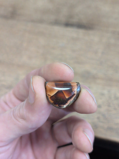 Chocolate Opal Ethiopian Mezezo Shewa Nodule