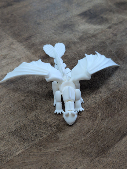 In-house 3D Print in Place Flexi Dragons