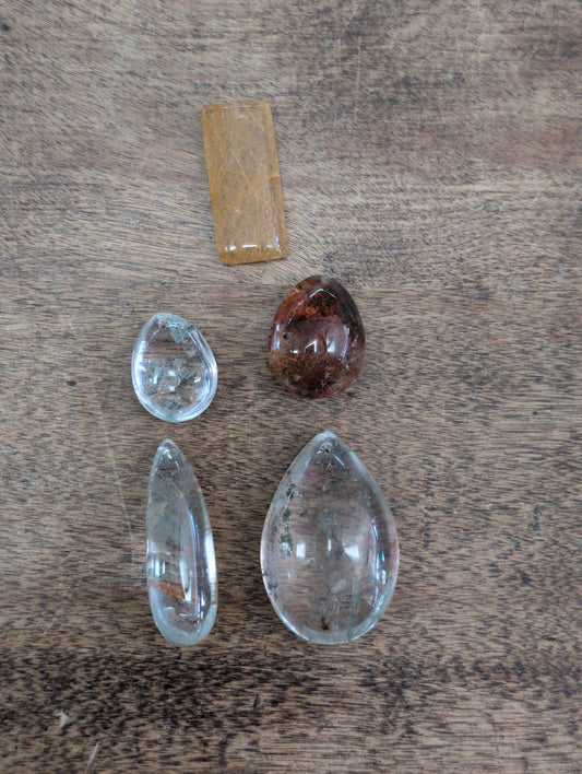 Drilled Stone Pendant