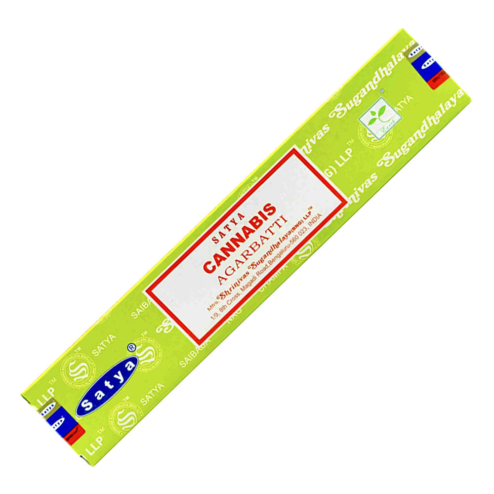Cannabis Satya Incense Agarbatti Quality 15g