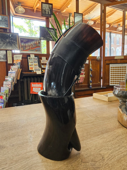 Horn Mug with Stand