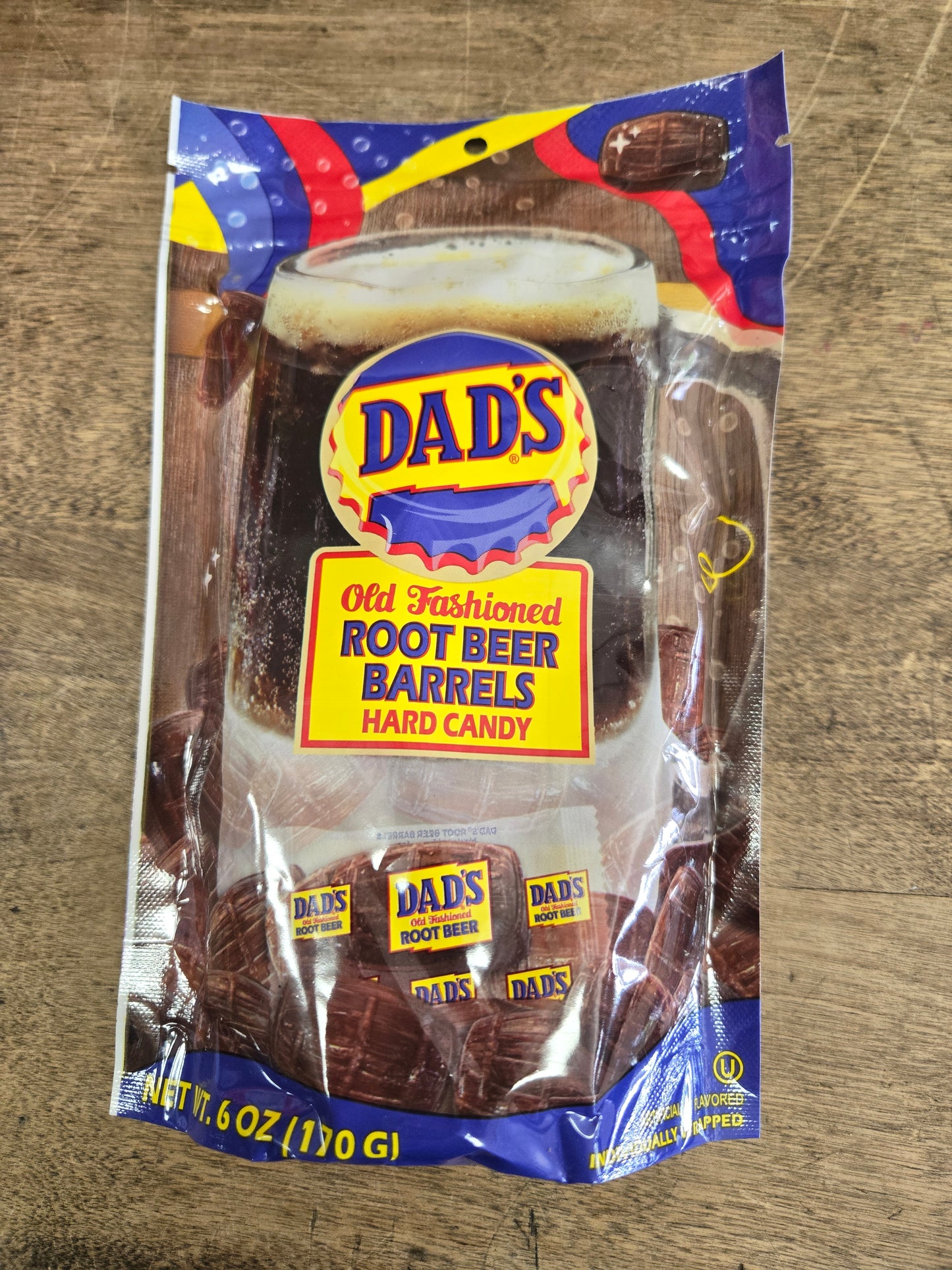 Dad's Old Fashioned Root Beer Barrels Hard Candy
