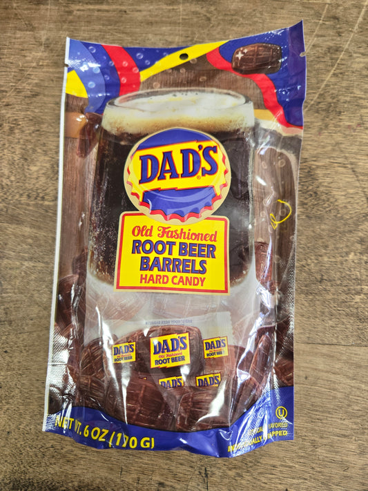 Dad's Old Fashioned Root Beer Barrels Hard Candy