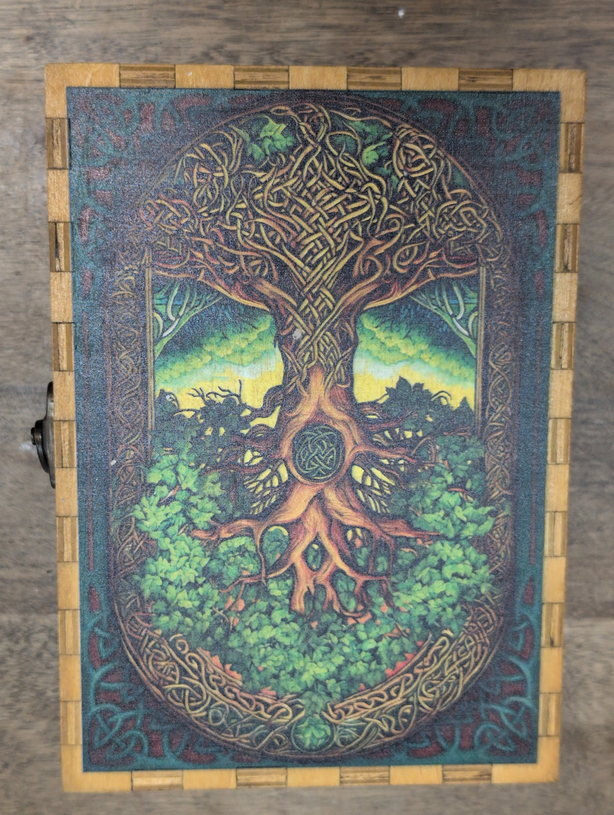 Printed Wooden Box