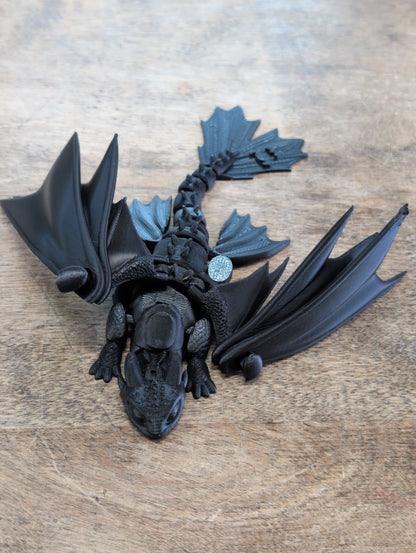 In-house 3D Print in Place Flexi Dragons