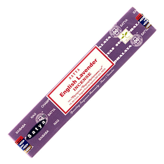 English Lavender Satya Incense Sticks15g