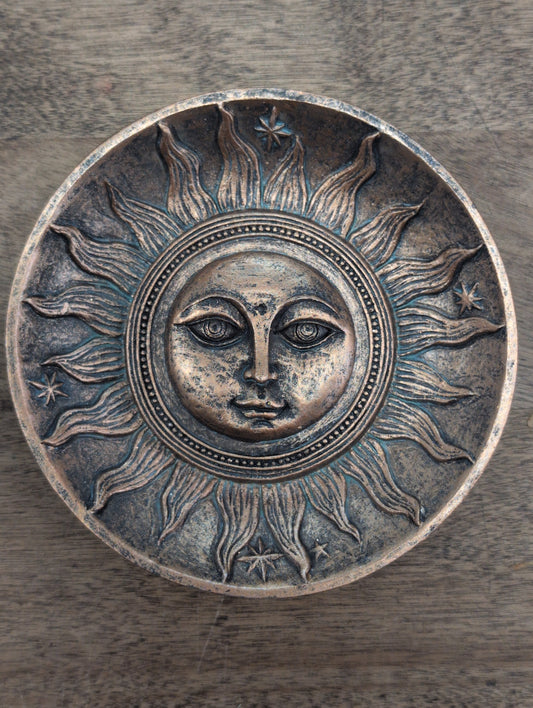 Sun Resin Incense Burner