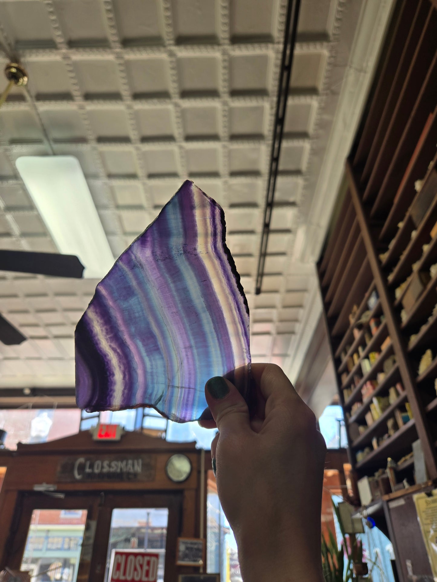 Rainbow Fluorite Slabs