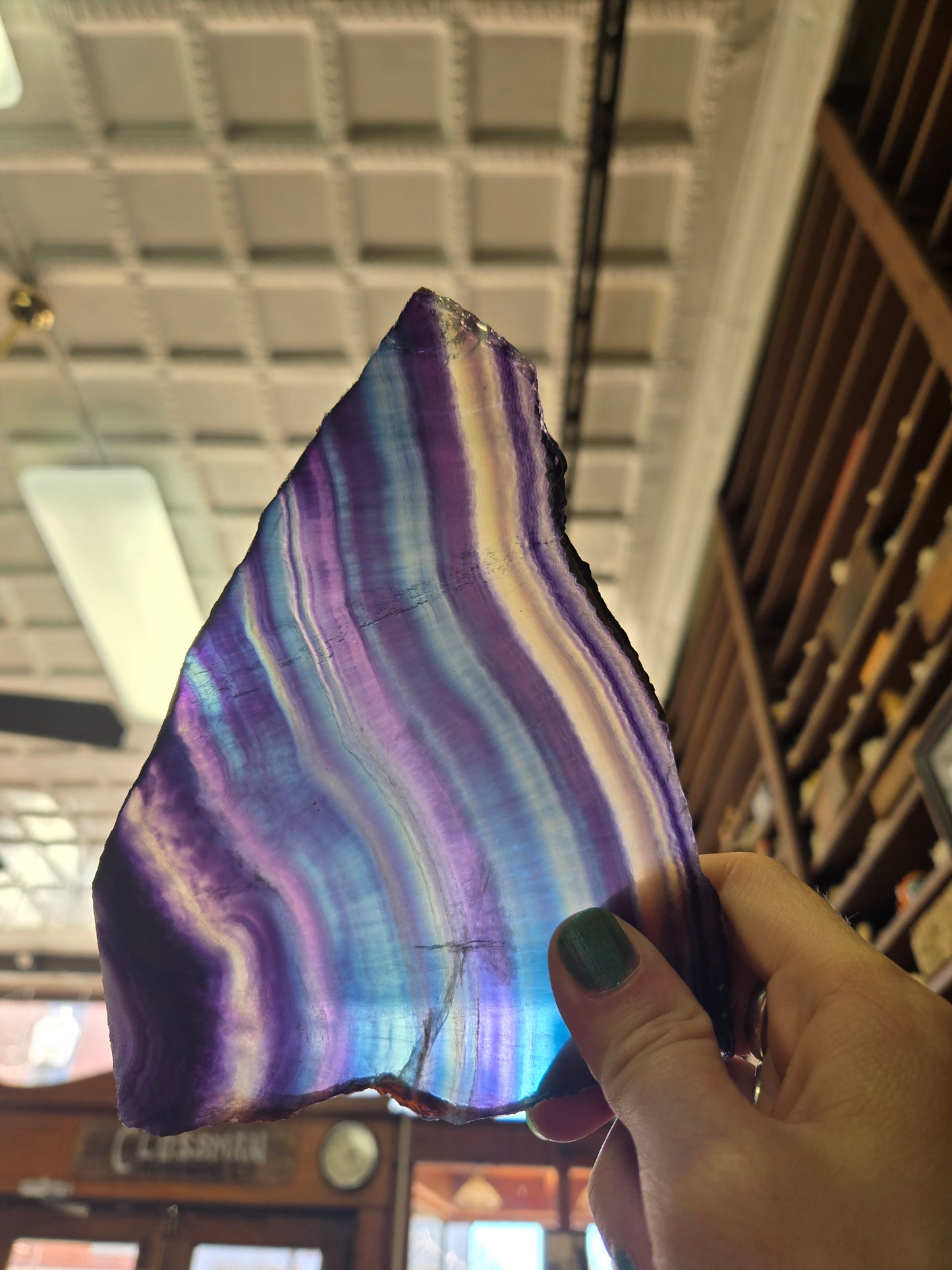 Rainbow Fluorite Slabs