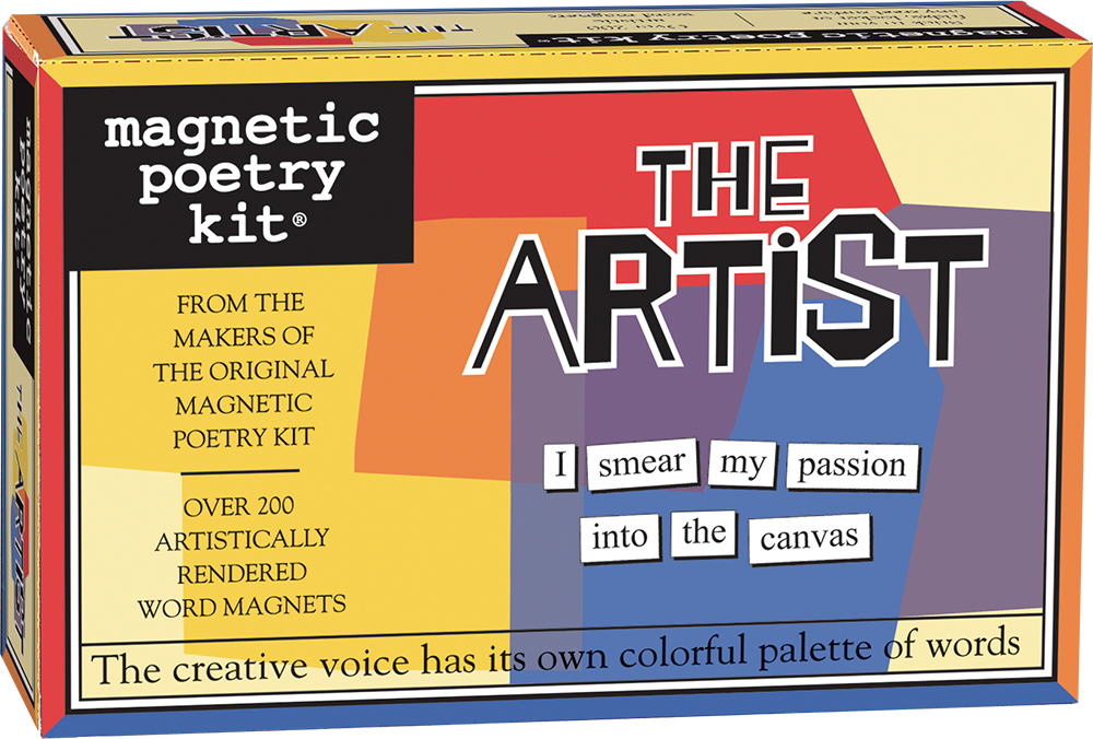 The Artist Magnetic Poetry Kit