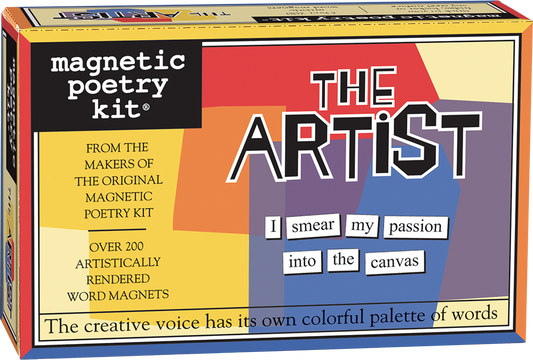 The Artist Magnetic Poetry Kit