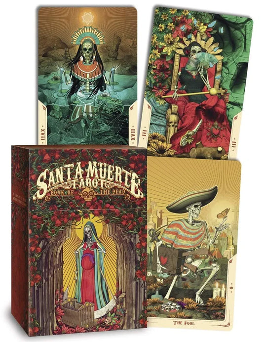 Mini Santa Muerte Tarot - Book of the Dead