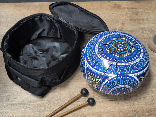 Fatima Hand and Evil Eye Tongue Drum