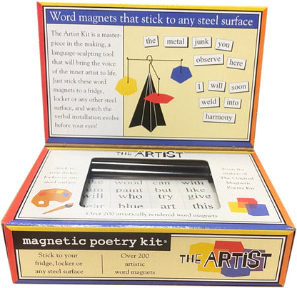 The Artist Magnetic Poetry Kit