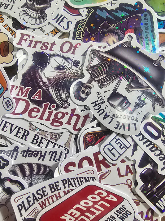 Holographic Stickers