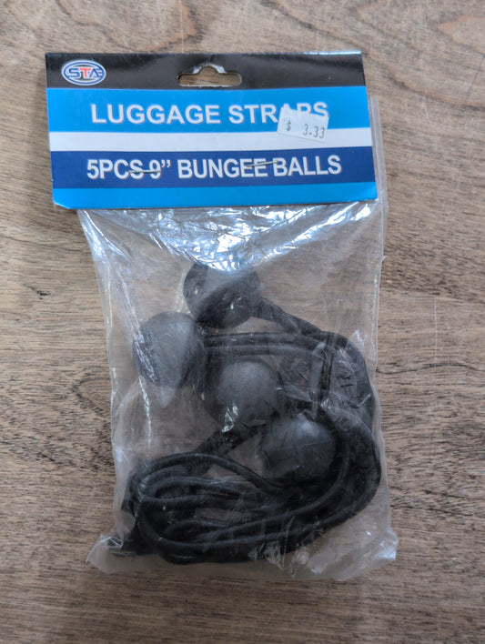 Bungee Balls 9" 5 Pack