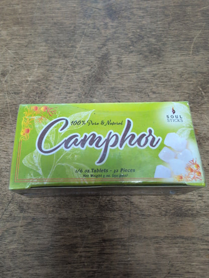 100% Pure and Natural Camphor Tablets