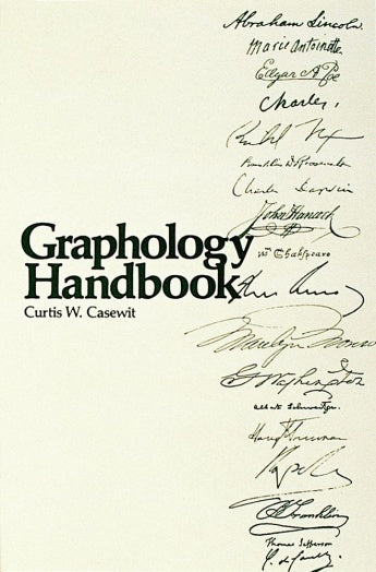 Graphology Handbook by Curtis Casewit