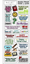 Load image into Gallery viewer, Mark Twain Quotable Notables
