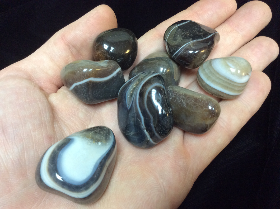 Banded Agate Tumbled