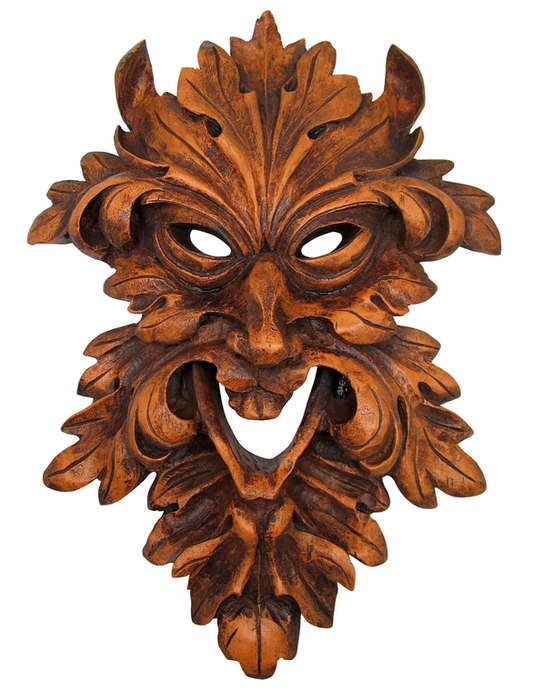 Leafman Mask Plaque