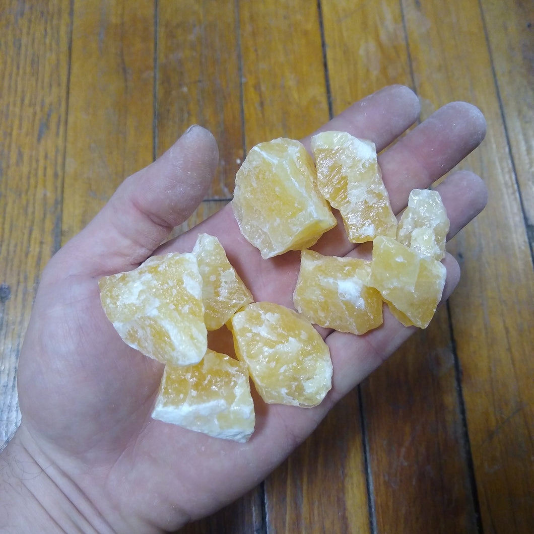 Yellow Calcite Rough