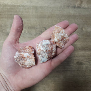 Red calcite Rough