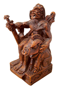 Seated Freyr Statue