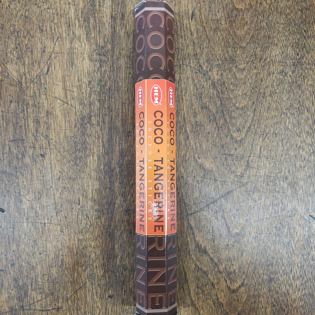 Coco Tangerine HEM Incense 20 Sticks