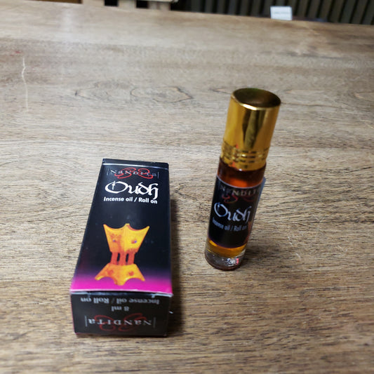 Oudh 8mL Roll On Fragrant Grade Oil Nandita