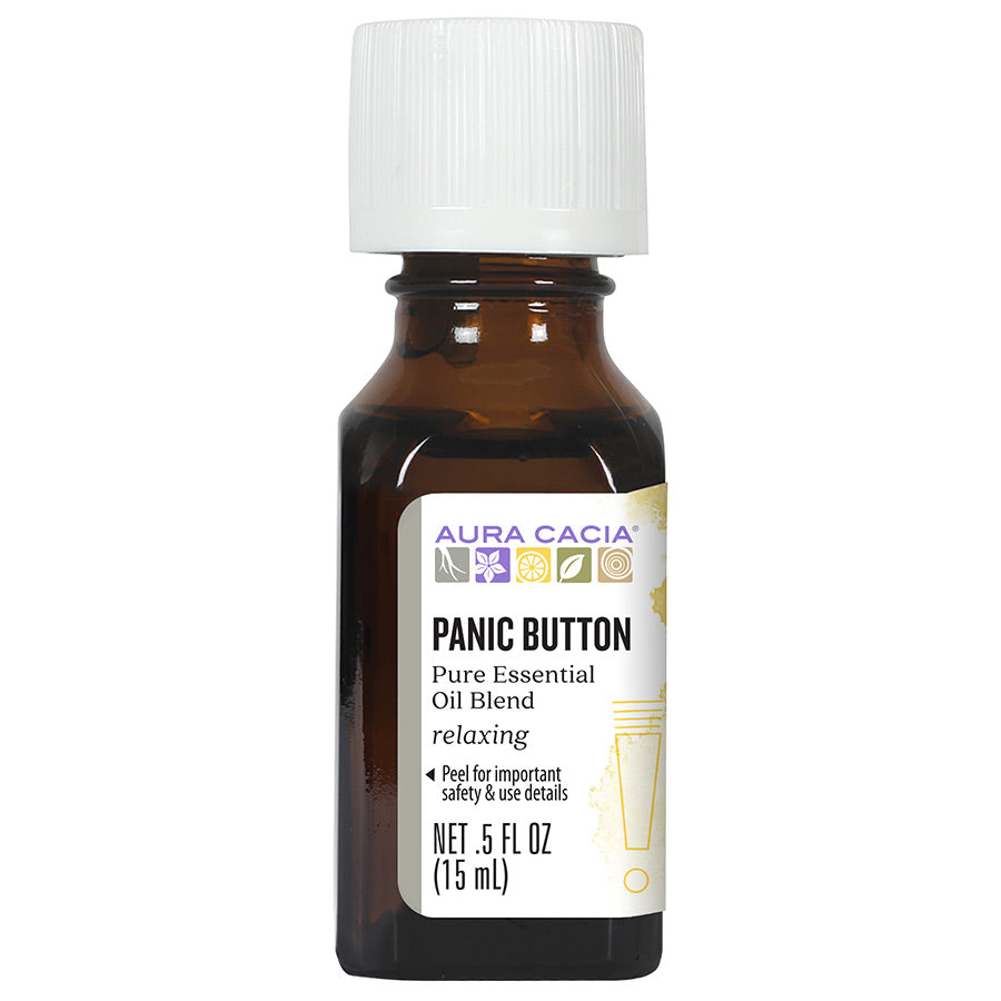 Aura Cacia Panic Button Essential Oil 0.5 fl. oz