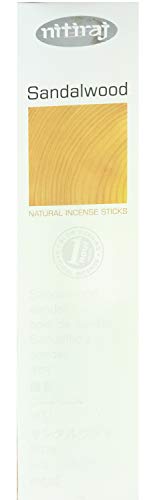 Nitiraj Premium SANDALWOOD Natural Incense Sticks