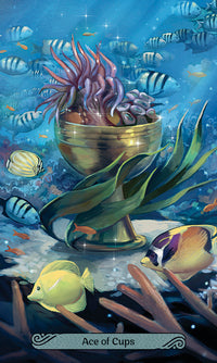 Mermaid Tarot BY LEEZA ROBERTSON, JULIE DILLON