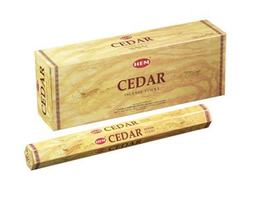 Cedar HEM Incense 20 Sticks