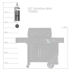 Corinthian Bells 30 inch Windchime Black
