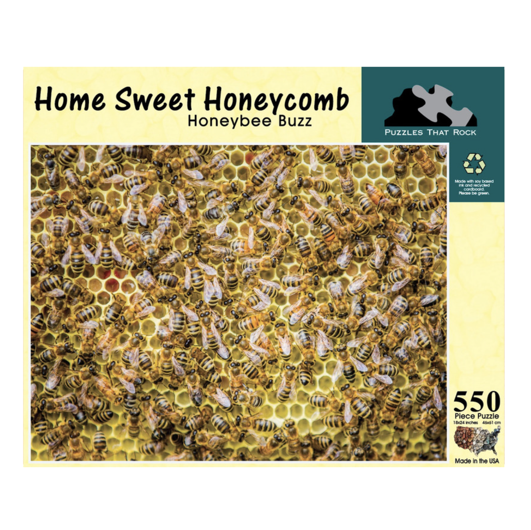 HomeSweet HoneyComb BEES Jigsaw Puzzle 550 Piece