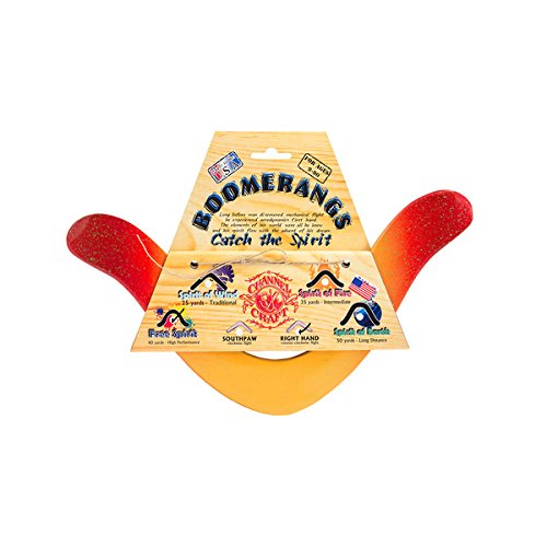 Spirit Boomerangs Free Spirit Glow in the Dark Boomerang
