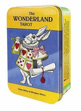 Load image into Gallery viewer, Wonderland Tarot Tin Chris Abbey