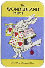 Load image into Gallery viewer, Wonderland Tarot Tin Chris Abbey