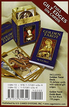 Load image into Gallery viewer, Golden Tarot Deck Kat Black