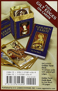 Golden Tarot Deck Kat Black