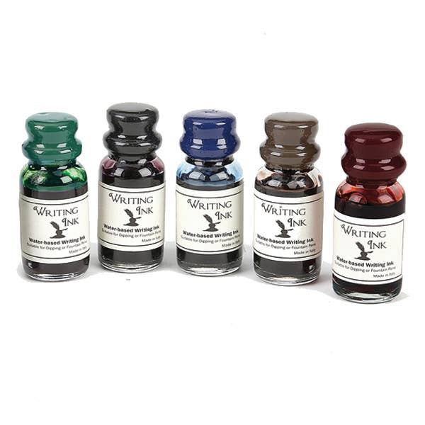 Italian Dipping Ink in Apothecary bottle Green